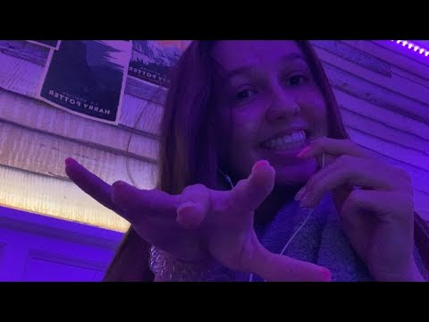 ASMR: hand sounds + a little whispering