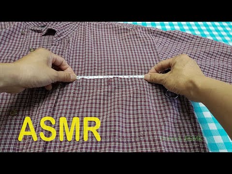Pointless Mens Shirt Measurement (ASMR)