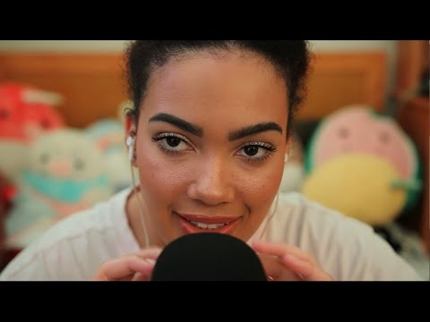 ASMR ✨Tingly ✨Foam Mic Sounds (pumping, swirling, tapping etc.)⚡😴