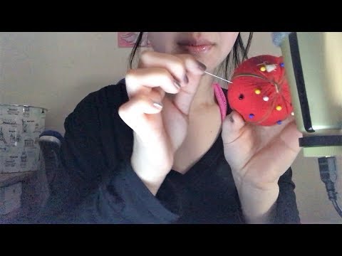 ASMR Tapping RED Objects 🍅❤️