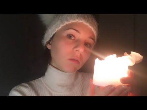 ❄️Snow Goddess Saves You From The Storm(Crackling Fire Sounds) Roleplay Asmr
