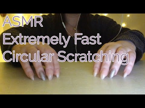 ASMR Extremely Fast Circular Scratching