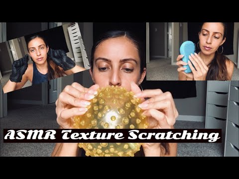 ASMR Texture Scratching And Tapping