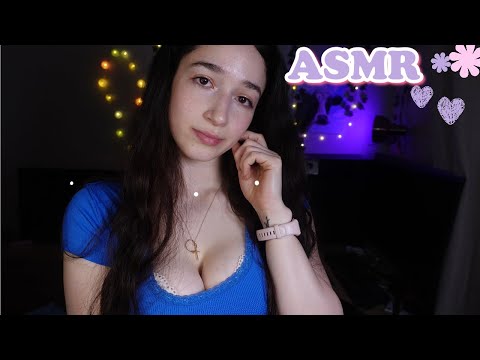 ASMR Helping You Fall Asleep FAST | Personal Attention (Hairbrushing, Face Tracing, Stress Plucking)