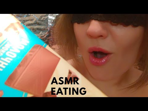 ASMR Explosive Chocolate🍫Eating a Chocolate🍬АСМР Мукбанг шоколад 🍫