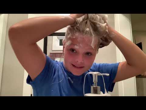 ASMR hair washing part two!!!