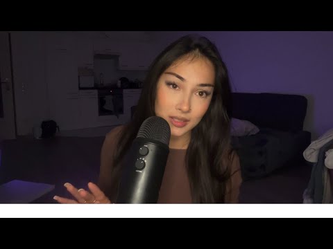 ASMR intense mouth sounds and hand movements to relax ❤️
