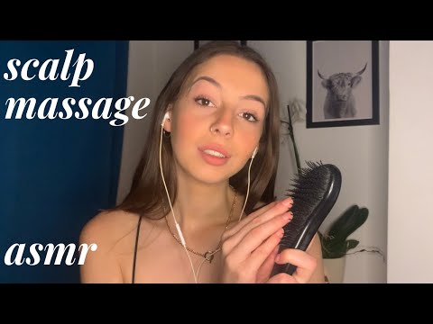 ASMR - Scalp Massage and Hair Brushing