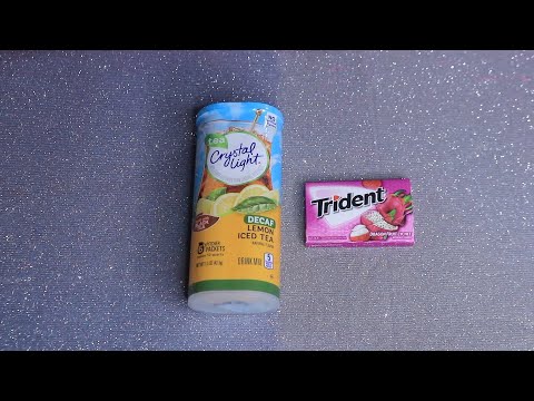 Crystal Light Trident ASMR Chewing Gum