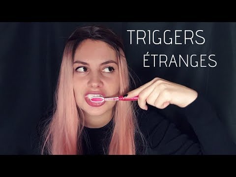 ASMR FRANCAIS / LES TRIGGERS LES PLUS BIZARRES