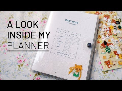 ASMR My Planner Show & Tell with Ear to Ear Whispered Voiceover