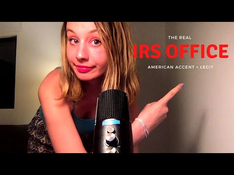 ASMR WHISPER ROLEPLAY: Worlds worst IRS scammer calming you down