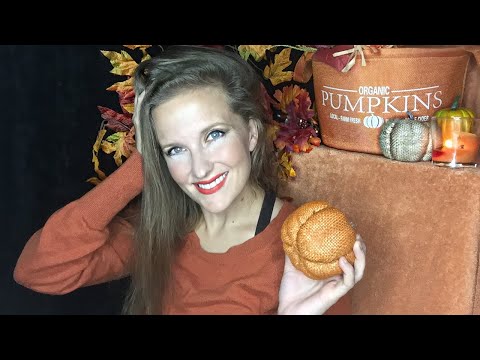 ASMR Personal Attention❤️ Orange Triggers🎃 Lo-Fi (Finger Fluttering, Drinking, Scratching, Tapping)
