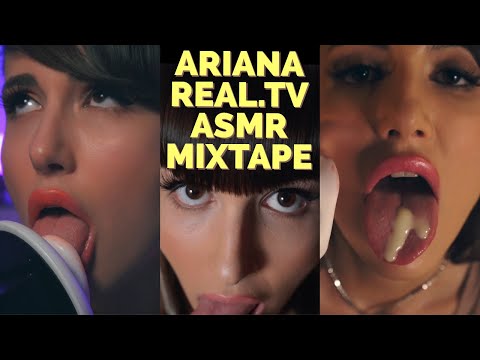 ArianaRealTV ASMR Licking & Mouth Sounds Mixtape