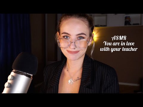 ASMR You are in love with your young teacher