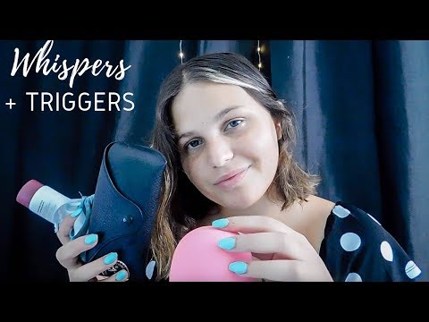 ASMR FRANÇAIS⎪Triggers + Whispers 💤 - Blabla, Tapping, Bouchon, Page turning, Mic Scratching 💤