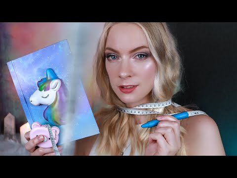 ASMR Chaotic Personal Attention (Face Measuring, Drawing You, Follow My Instructions)
