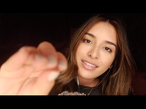 ASMR Repeating Spooly & "Relax" (Soft Whispers, Face Touching)