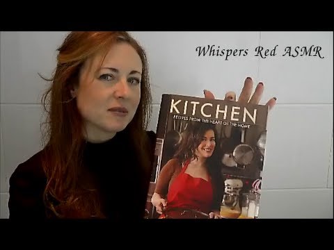 ASMR Cookbook Triggers! Flipping Pages & Sticky Fingers ♥♥