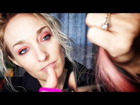 ASMR | Valentines Day Special 🌹 | Hair Cut 💇‍♀️ | Makeup 💄 | Measuring 👗| Long Nails 💅 💖