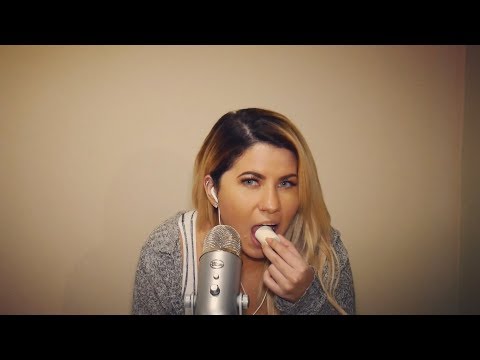 ASMR Intense  Eating and whispering Sounds ( Marshmallows, Gummy Candy and Drinking Soda )