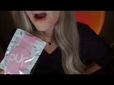 ASMR Gum Chewing Fun Facts with Sassy Receptionist RP | Whispered