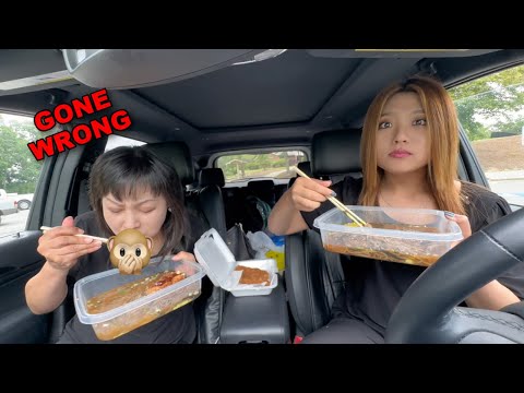EATING COLD NOODLES IN THE CAR GONE VERY WRONG!