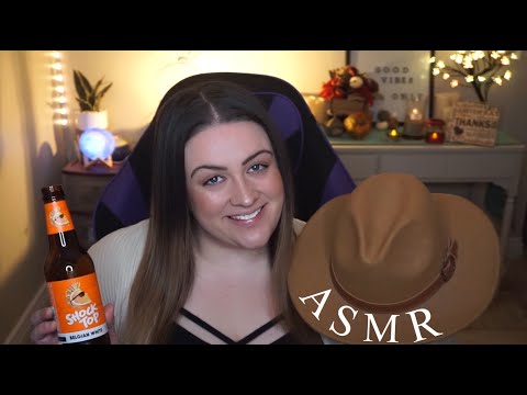 ASMR Thanksgiving: Drinking, Fabric Sounds, and More (Catch Up with Me!)