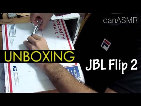 ASMR Unboxing JBL Flip 2 (Português | Portuguese)