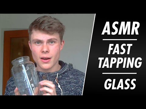 ASMR - Super Fast Tapping on Different Glass Objects - No Talking
