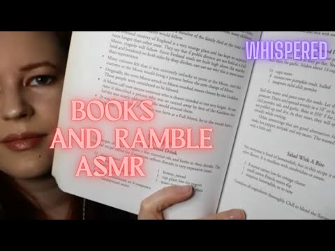 📚✨ASMR Book chat| REQUESTED| Books on tarot, fantasy, astrology| Book tapping, tracing, rambling