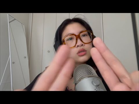 ASMR MOUTH SOUNDS AND HAND MOVEMENTS NO TALKING