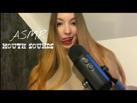 ASMR | fast and aggressive hand sounds with tingly mouth sounds💦