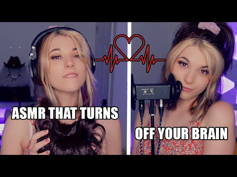 ASMR That Turns Off Your Brain // Heart Beat Sounds // Scalp Massage // Ear to Ear Mouth Sounds