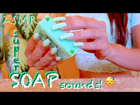 * ALL MINT * 😍 Best TINGLES ever! 💚 Your favorite TRIGGER for intense ASMR: SOAP ~ SCRATCHING 💚