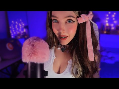 My First ASMR Video 💘 Deep Ear Whispers, Fluffy Mic Scratching For Sleep And Relaxation