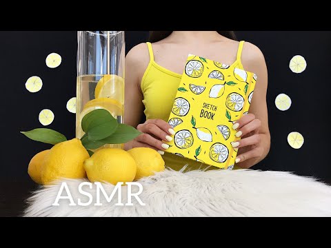 💛 ASMR YELLOW TRIGGERS. COLOUR CHALLENGE (lots of tapping)💛