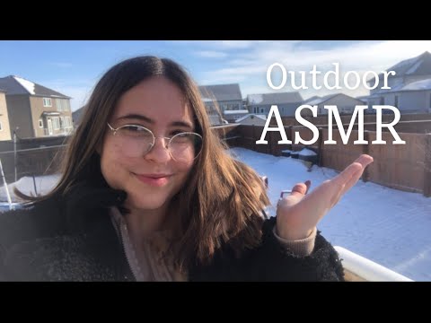 Outdoor Lofi ASMR In The Winter (quick asmr)