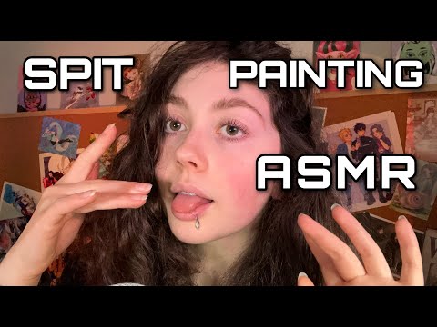 asmr | 1 Hour of Funky Spit Painting Triggers