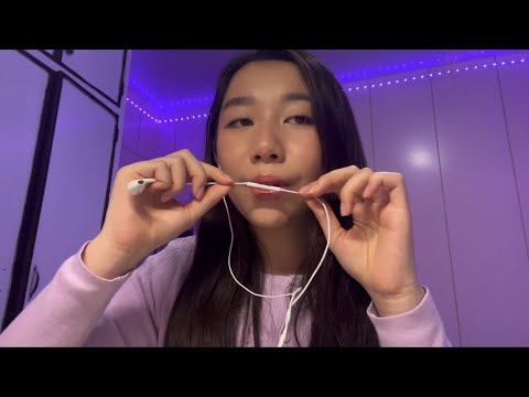 Mic licking with intense mouth sounds 💦 | ASMR
