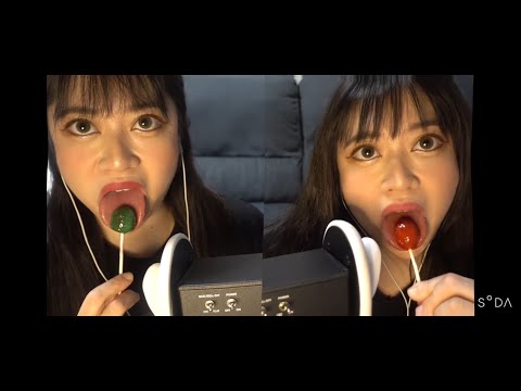 【ASMR】Twin Intense Lollipop Eating