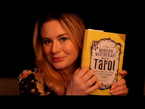 ASMR | POV: Friend practices tarot on you (tapping, whispers)