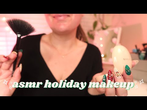 ASMR Get Ready For Your Holiday Party💄✨Soft-Spoken✨Makeup, Fashion, and Perfume