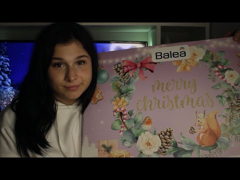 ASMR Unboxing an Advent Calendar! | Balea | Self Care