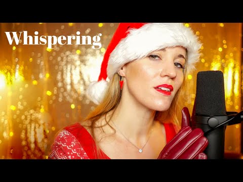 Whispering Christmas Carols 🎧 Binaural ASMR 🎥 4k