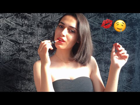 ASMR / Fast Lipgloss Pumping, Mouth sounds, Teeth Tapping and Nail Tapping