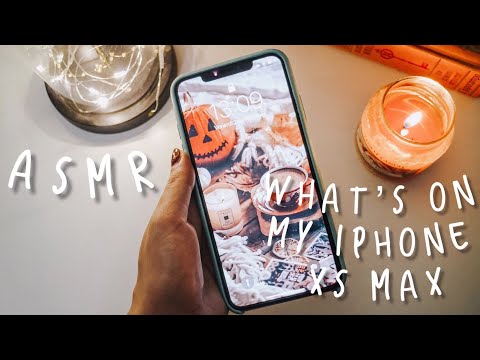 |ASMR ITA| WHAT'S ON MY IPHONE XS MAX?