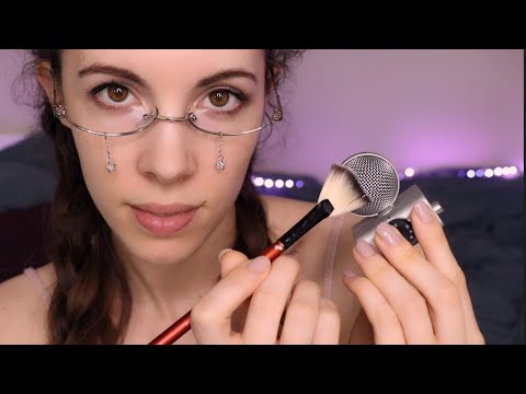 ASMR Cleaning You - Dusting Your Parts - Brushing, Scratching, Whispering
