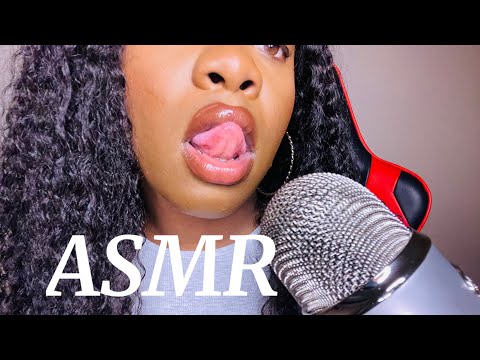 ASMR Intense Mouth Sounds & Mic Scratching (100% SENSITIVITY)