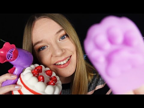 ASMR Slow and Sleepy Triggers (Whispered, Personal Attention)